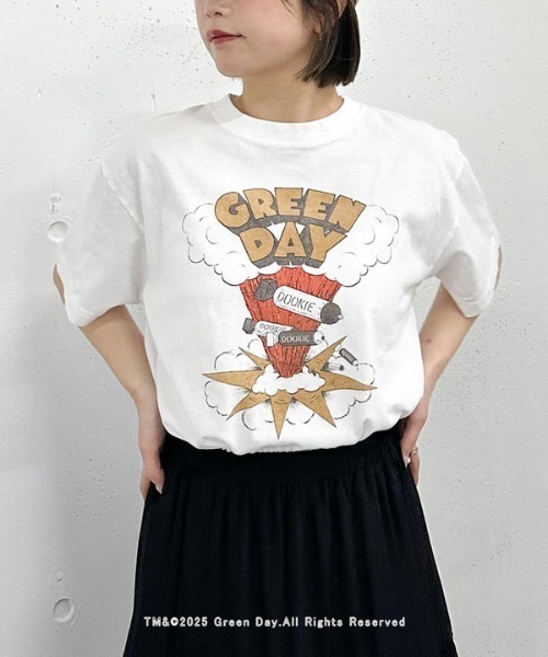 tシャツ ＧＲＥＥＮ　ＤＡＹ　Ｔｓｈｉｒｔ レディース