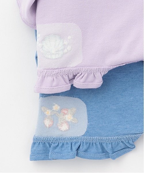 パンツ 「プティプラ」フリルショートパンツ キッズ 子供服 女の子 | petit main | 15