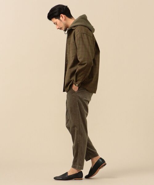 [SHIPS] рубашка с длинным рукавом SMALL Brown мужской 