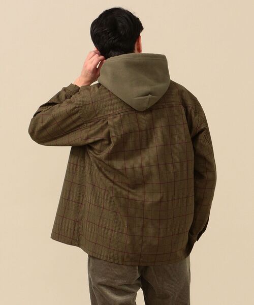 [SHIPS] рубашка с длинным рукавом SMALL Brown мужской 
