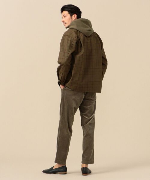 [SHIPS] рубашка с длинным рукавом SMALL Brown мужской 