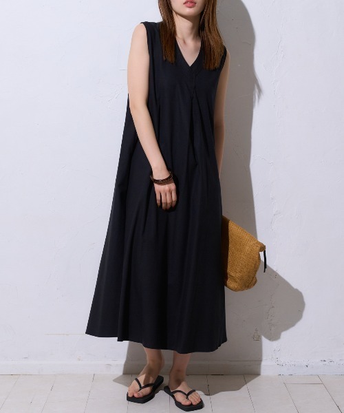 セザンヌ　SEZANE リネン混　ノースリーブ　ワンピース　チュニック セザンヌ SEZANE リネン混 ノースリーブ ワンピース チュニック