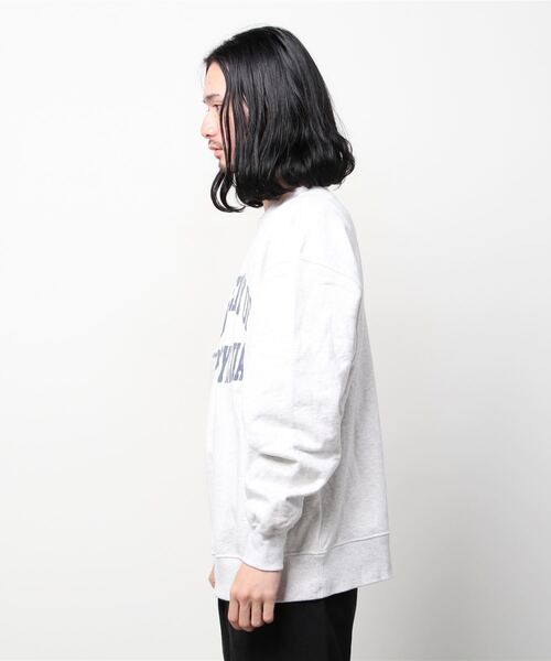 「BEAMS」 スウェットカットソー SMALL ネイビー メンズ
