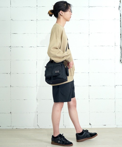 AS2OV ショルダーバッグ アッソブ CORDURA DOBBY 305D DRAWSTRING