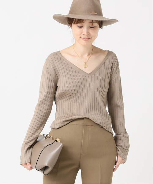 Deuxieme Classe（ドゥーズィエムクラス） Vネックニット FREE