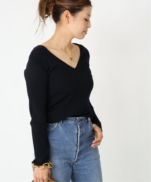 Deuxieme Classe（ドゥーズィエムクラス） Vネックニット FREE