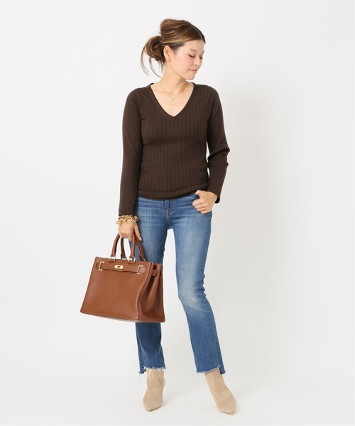 Deuxieme Classe（ドゥーズィエムクラス） Vネックニット FREE