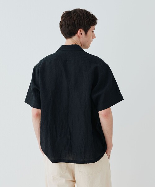 kyon GALERIE VIE リネンシャツ GALERIE VIE（ギャルリー ヴィー） シャツ ランダムリネン オープン