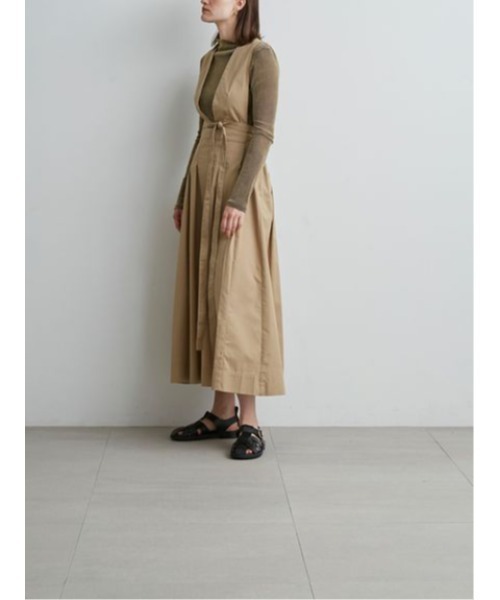 FLAYi.d ディッキーズコラボ　ジャンスカ　サロペット　スカート Dickies ジャンパースカート 「WEB限定」Dickies（ディッキーズ