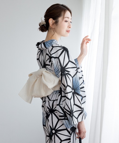 SOUBIEN（創美苑） 浴衣 「floro by SOUBIEN」浴衣2点セット （浴衣＋
