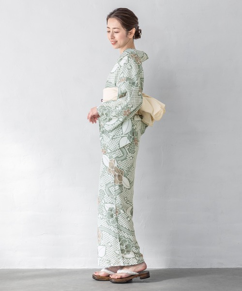 SOUBIEN（創美苑） 浴衣 「floro by SOUBIEN」浴衣2点セット （浴衣＋