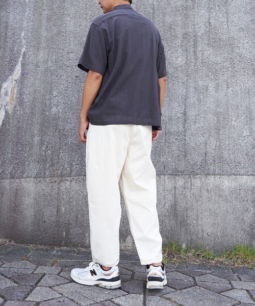 VENCE EXCHANGE シャツ 半袖 シャンブレー半袖シャツ メンズ