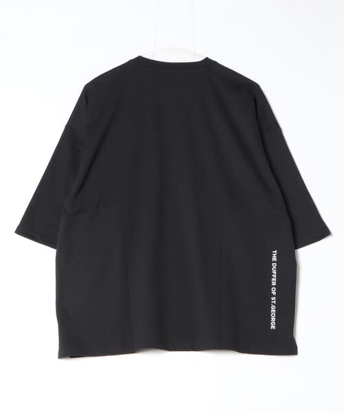 「The DUFFER of ST.GEORGE」 半袖Tシャツ X-LARGE ブラック メンズ