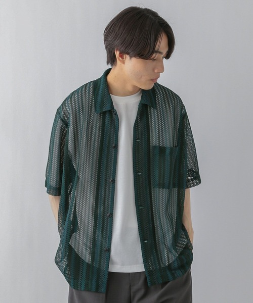 GLOBAL WORK（グローバルワーク） シャツ トクトク2SET/メッシュシャツ