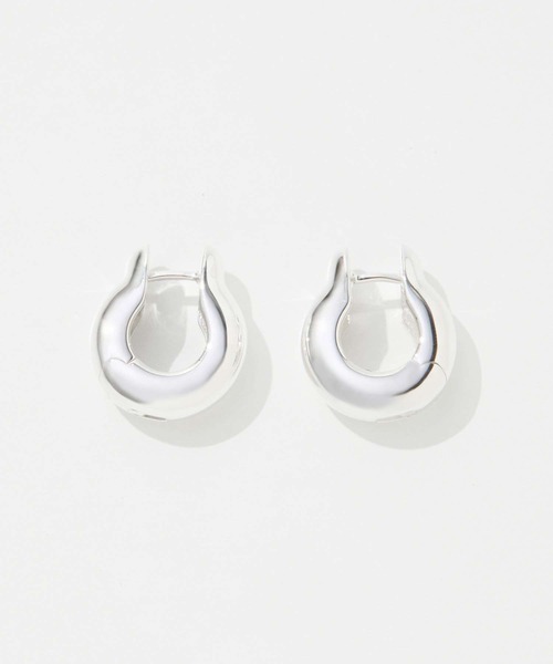 ピアス ANNIKA INEZ Ample Hinge Hoops， Sml アニカ イネズ アンプル ヒンジ フープ ピアス スモール レディースの画像
