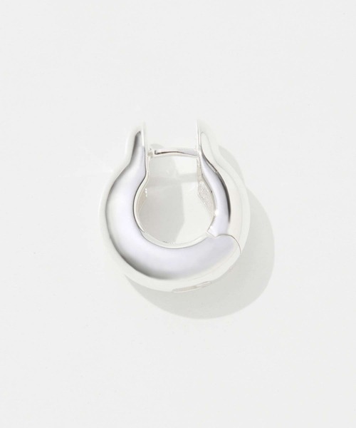ピアス ANNIKA INEZ Ample Hinge Hoops， Sml アニカ イネズ アンプル ヒンジ フープ ピアス スモール レディースの画像