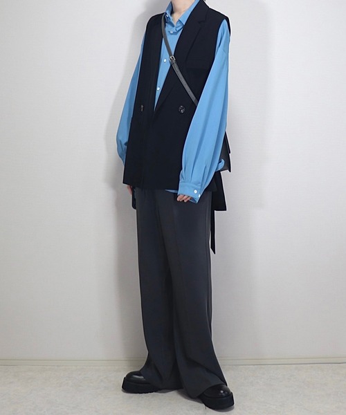 「Loose/ルース」 ベスト L グレー系その他 メンズ