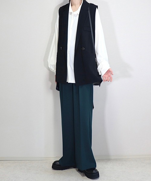 「Loose/ルース」 ベスト L グレー系その他 メンズ