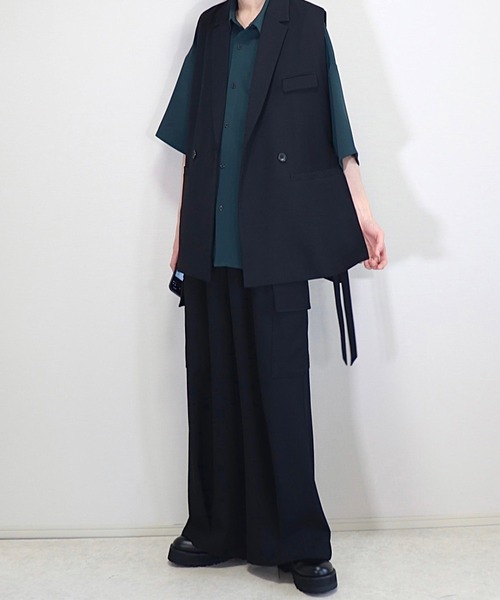 「Loose/ルース」 ベスト L グレー系その他 メンズ