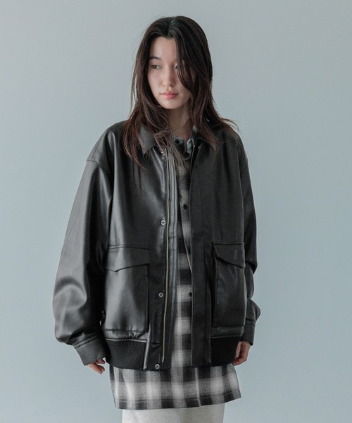 LOWRYSFARM レザージャケット LOWRYS FARM｜【UNISEX】フェイクレザーブルゾン | Rakuten Fashion