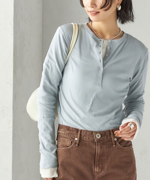 Robert P. Miller（ロバート・ピー・ミラー） ヘンリーネック tシャツ