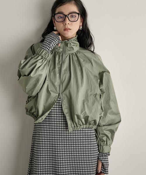 極美品 ラシュモン ミリタリーブルゾン ワイドスリーブ ベージュカーキ 日本製 Maison MIHARA YASUHIRO ONLINE STORE（ミハラヤスヒロオンライン