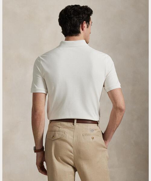 美品【POLO RALPH LAUREN】スリム フィット ベアポロシャツ POLO RALPH LAUREN ポロシャツ カスタム スリム フィット Polo