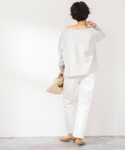 「Rie Miller」 長袖カットソー 38 グレー系その他2 レディース