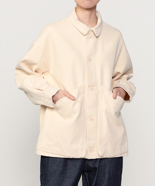 7115 by SZEKI カバーオール L Bshop カバーオール 7115 by SZEKI | キャンバス シャツジャケット