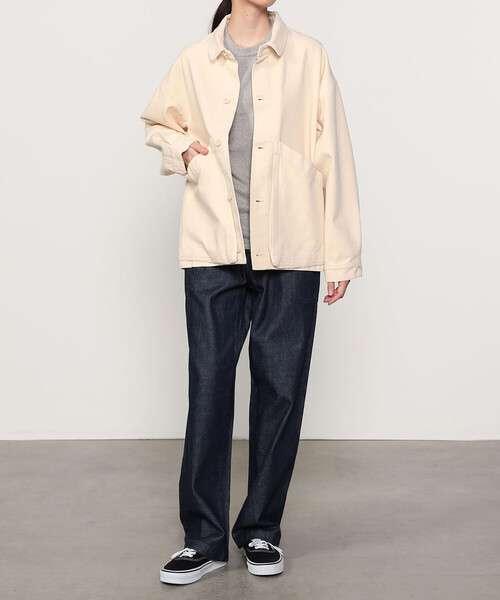 7115 by SZEKI カバーオール L Bshop カバーオール 7115 by SZEKI | キャンバス シャツジャケット