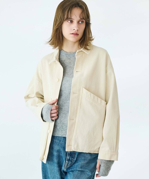 Bshop カバーオール 7115 by SZEKI | キャンバス シャツジャケット