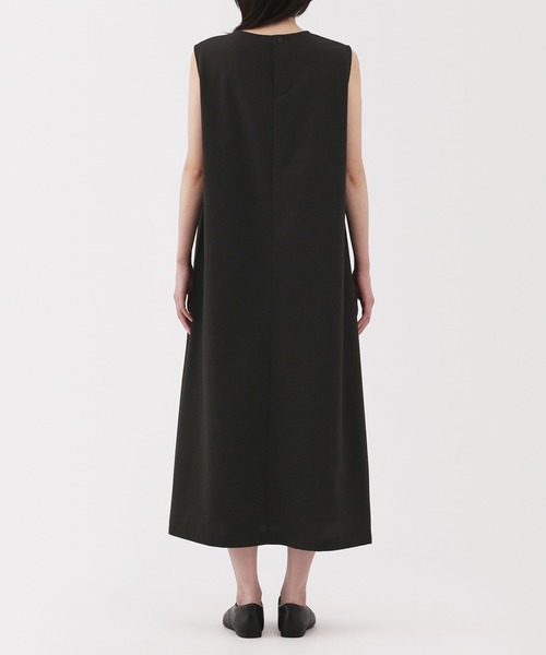 無印良品 「無印良品」 ノースリーブワンピース X-LARGE ブルー