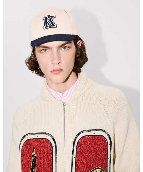 KENZO ロゴ コットン キャップ KENZO ロゴ コットンキャップ ファッションのアクセントに！