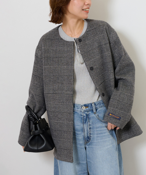 JOURNAL STANDARD relume ノーカラーコート コート 「追加