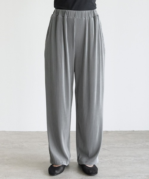 reca（レカ） パンツ ストライププリーツパンツ レディース : ZOZOTOWN