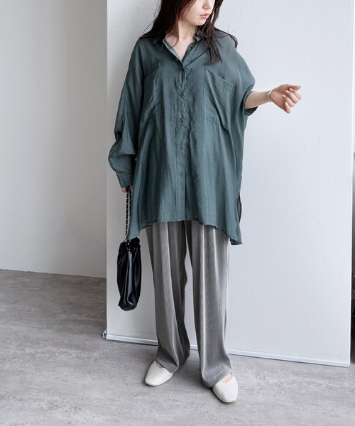 reca（レカ） パンツ ストライププリーツパンツ レディース : ZOZOTOWN