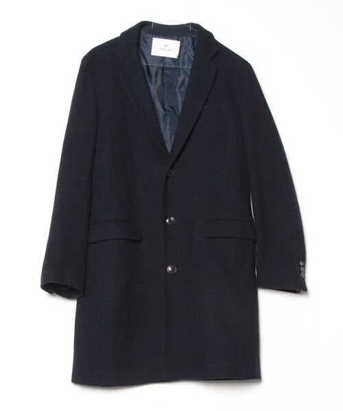 URBAN RESEARCH Sonny Label チェスターコート M ネイビー メンズ