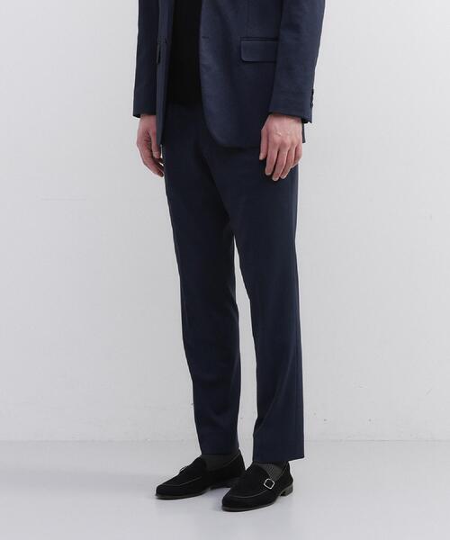 TAKEO KIKUCHI（タケオキクチ） スラックス 楊柳カルゼ パンツ メンズ