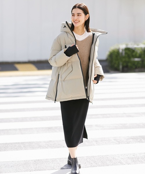 NANO universe（ナノ・ユニバース） ダウンジャケット「NISHIKAWA