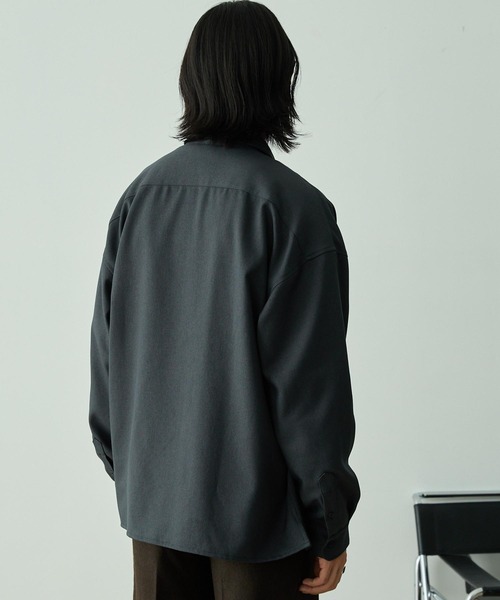 EMMA CLOTHES（エマクローズ） シャツ 「セットアップ対応」ウール