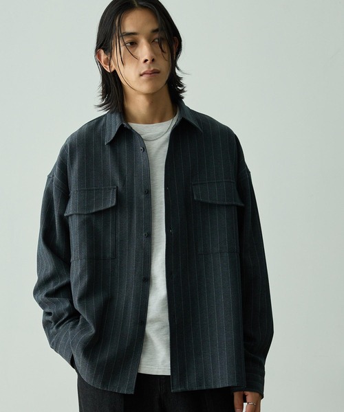 EMMA CLOTHES（エマクローズ） シャツ 「セットアップ対応」ウール