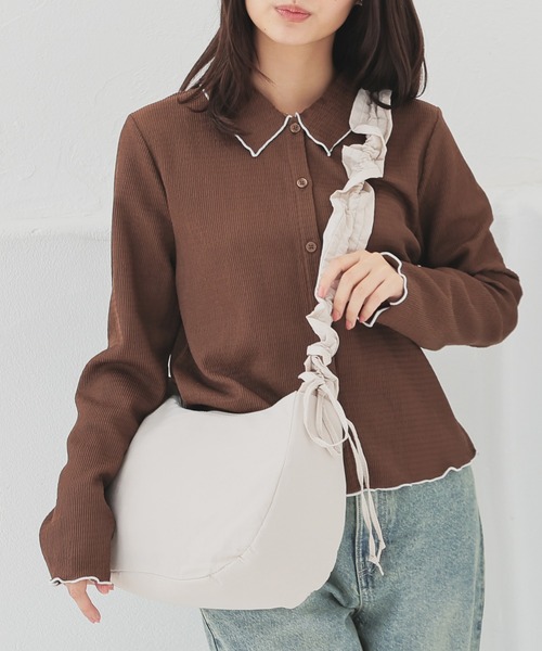 Honeys（ハニーズ） ショルダーバッグ バッグ ギャザーショルダー