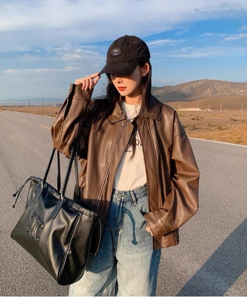 WEGO（ウィゴー） ブルゾン アウター WEGO/オーバーサイズフェイク