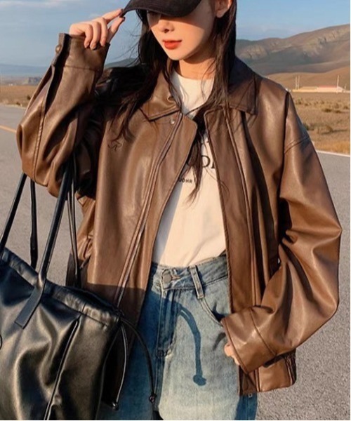WEGO（ウィゴー） ブルゾン アウター WEGO/オーバーサイズフェイク