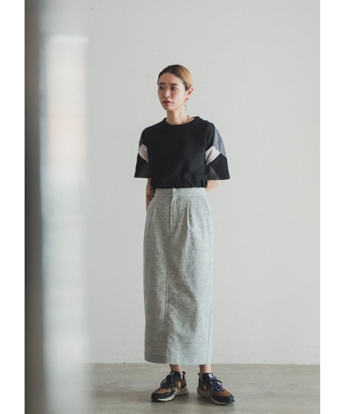 「FIL DE FER」 半袖Tシャツ FREE ブラック レディース_画像3