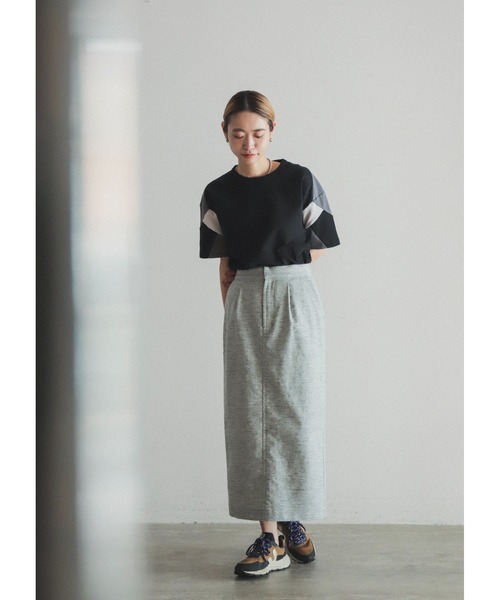 「FIL DE FER」 半袖Tシャツ FREE ブラック レディース_画像6