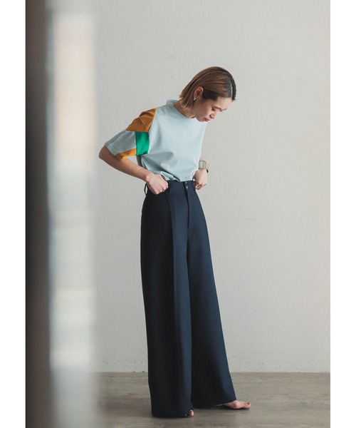 「FIL DE FER」 半袖Tシャツ FREE ブラック レディース_画像9