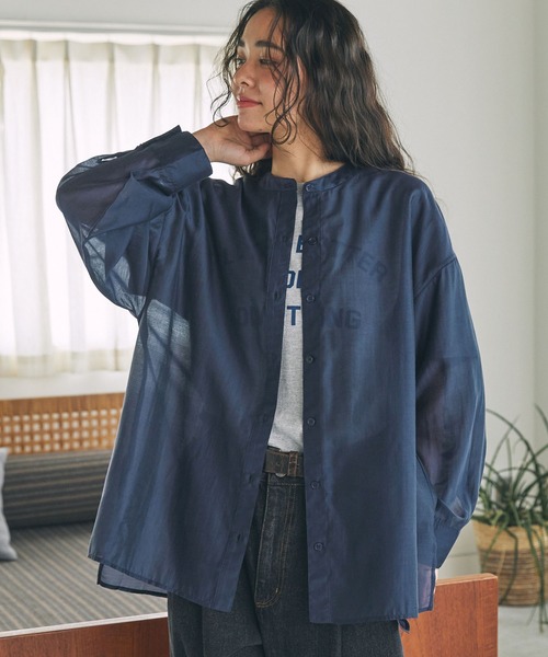 ゃ/即購入可様 MONO-MART（モノマート） 長袖シャツ FREE ブラウン メンズ : ZOZOTOWN