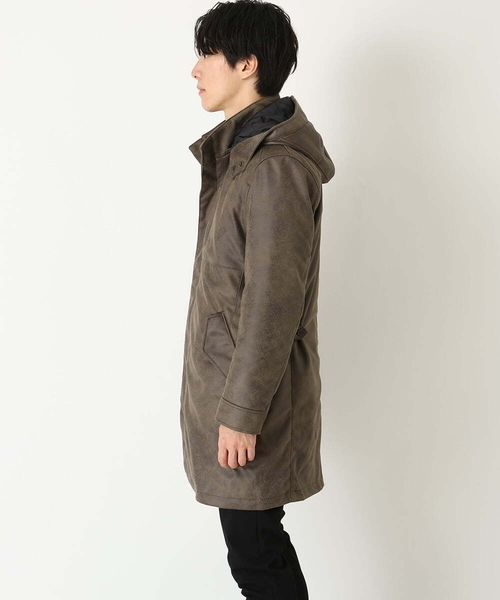 「MK MICHEL KLEIN HOMME 」 コート 48 アイボリー メンズ_画像5