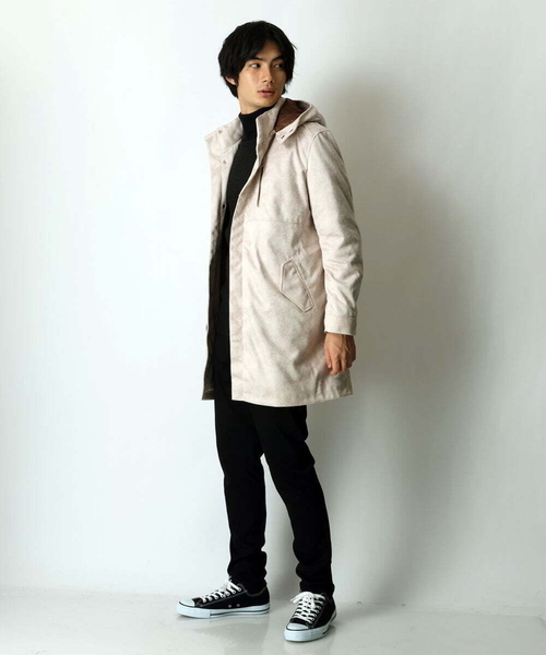 「MK MICHEL KLEIN HOMME 」 コート 48 アイボリー メンズ_画像8